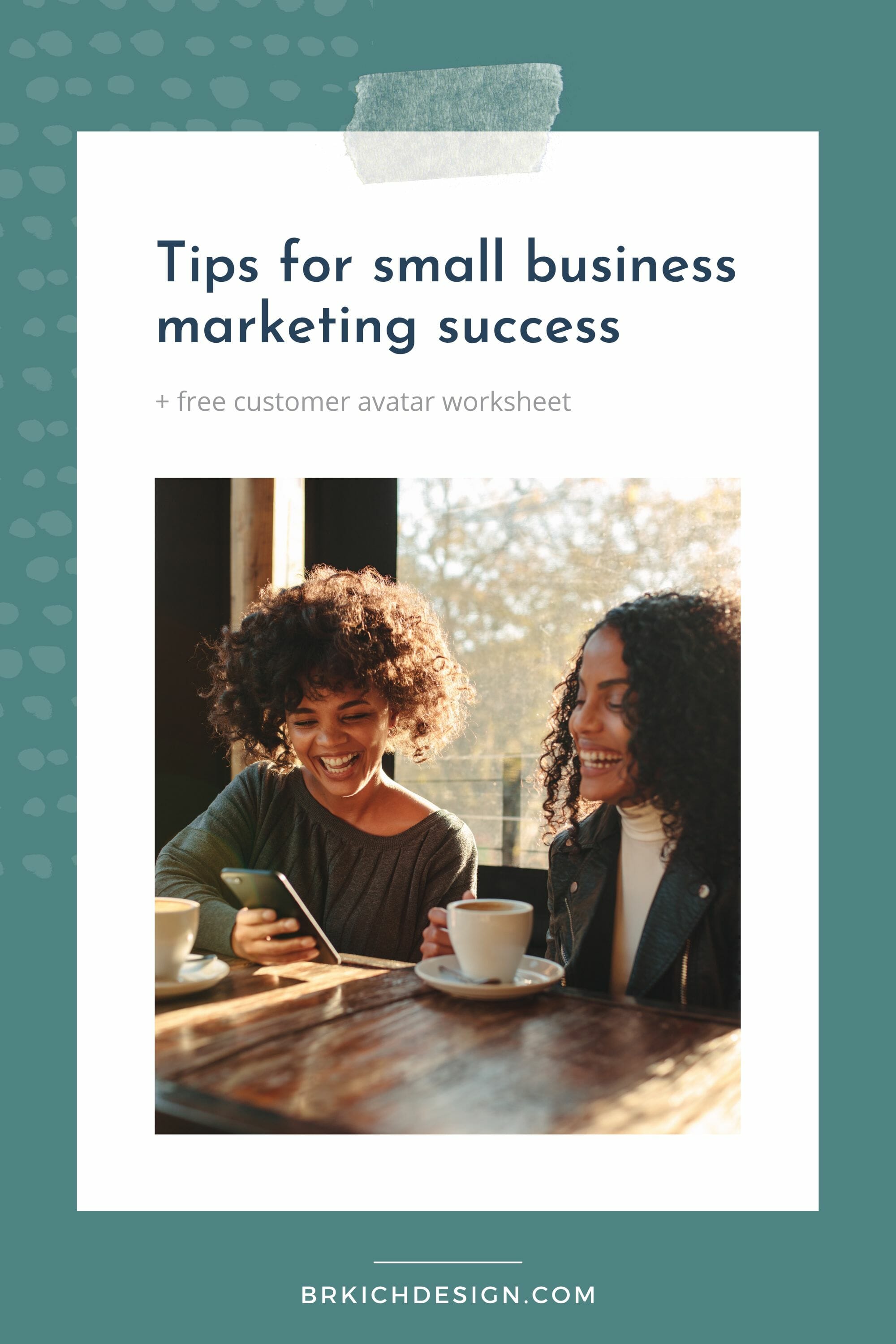 Small Business Marketing Success – Customer Avatar Worksheet Included