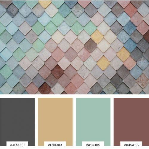 Brkich Design Group Color Palette for Logo / Graphic Design