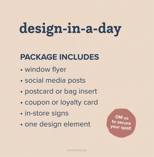VIP Design Day package