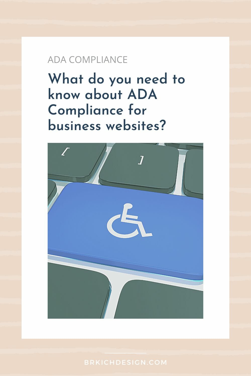 ADA Compliance for your Small Business Website