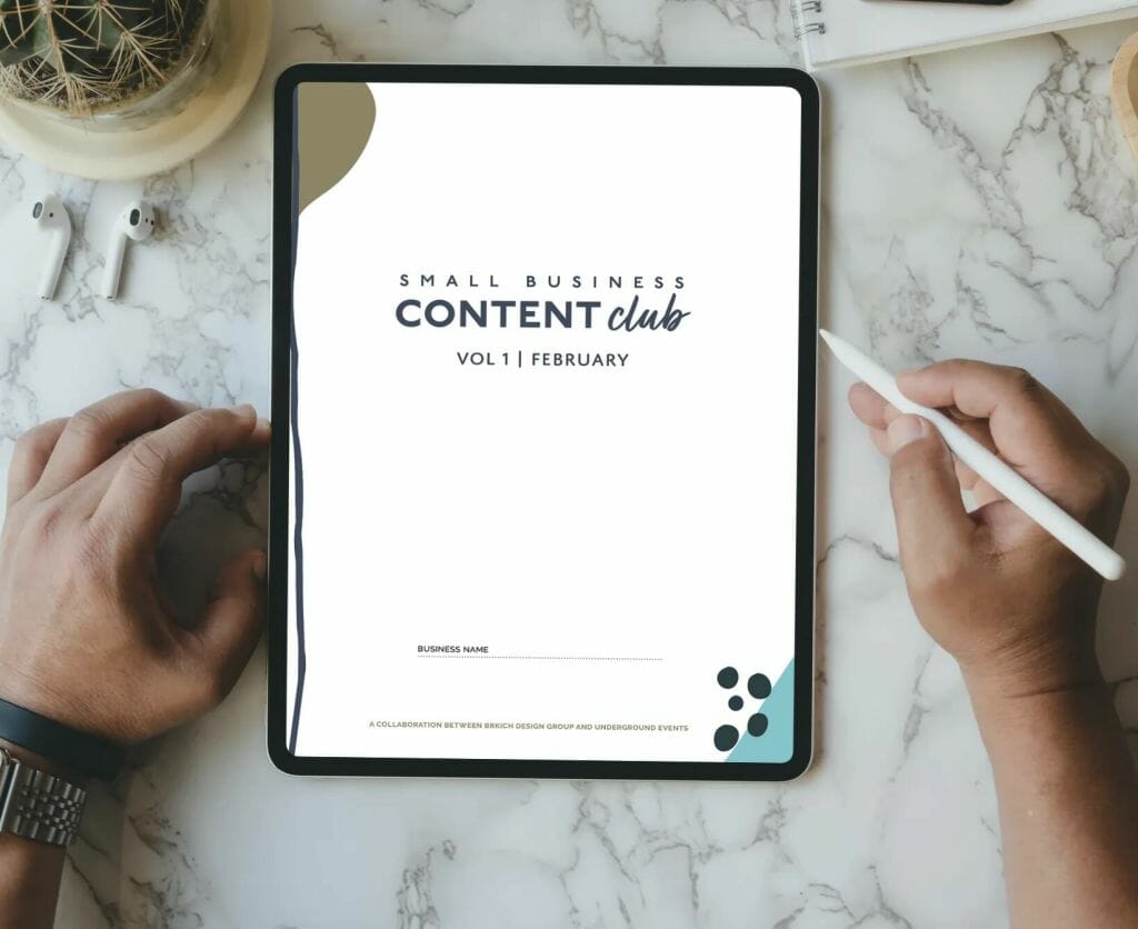 Small Business Content Club - Social Media posts for your business
