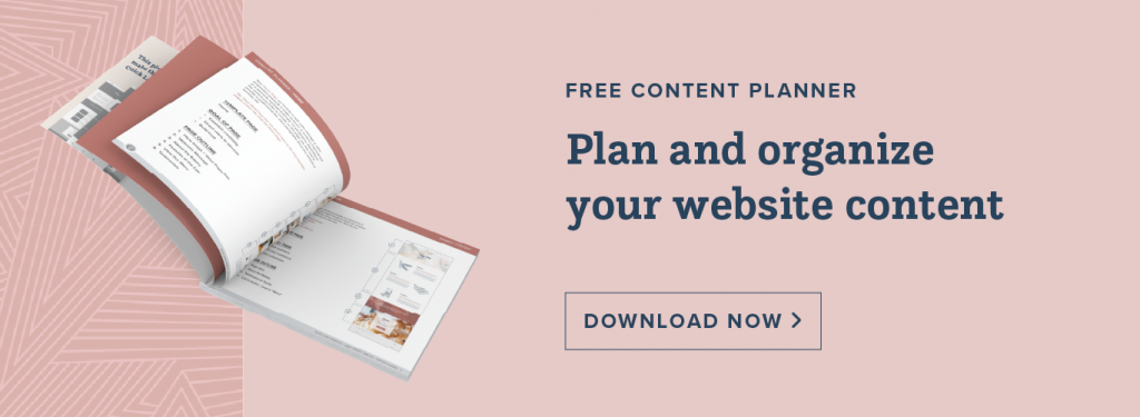 Website Content Planner Workbook