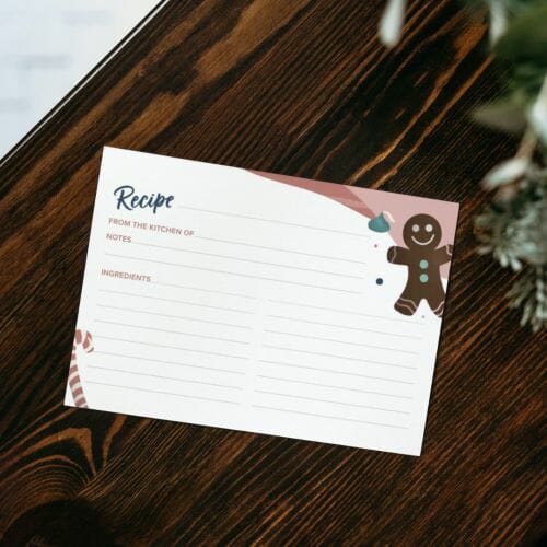 Team Recipes for the holidays