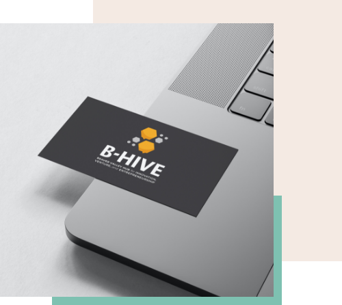 B-Hive Logo design