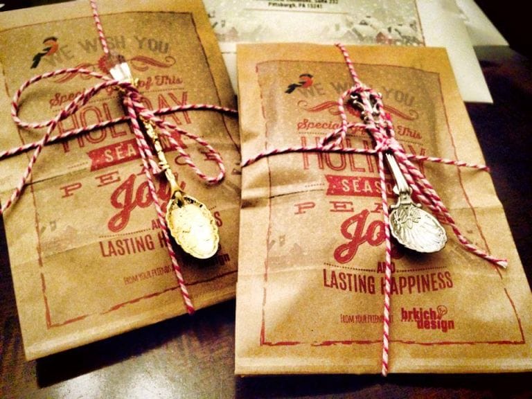 Creating client holiday gifts (2013)