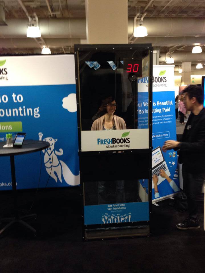 Trying to win some money at HOW Design (2014)